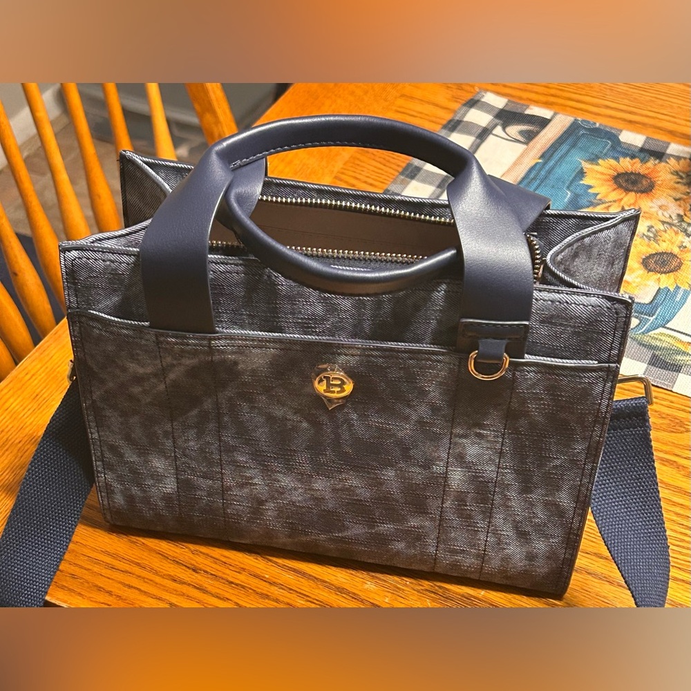Blue Tote bag